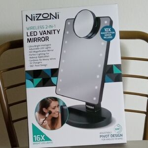 NiZONI Wireless LED Vanity Mirror